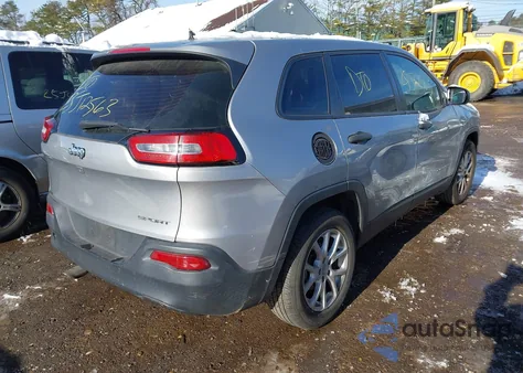 2014 Jeep Cherokee Sport из США, поврежденный, VIN 1C4PJLAB7EW314505